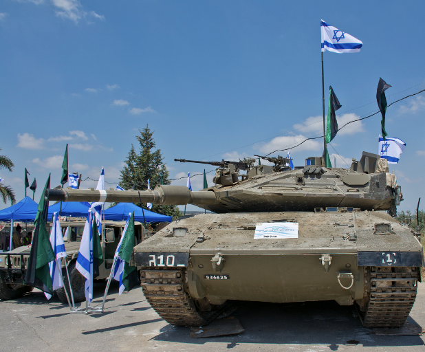 Israeli tank (License Details: CC BY 2.0)